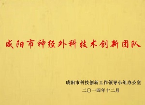 咸陽(yáng)市神經(jīng)外科技術(shù)創(chuàng)新團(tuán)隊(duì)